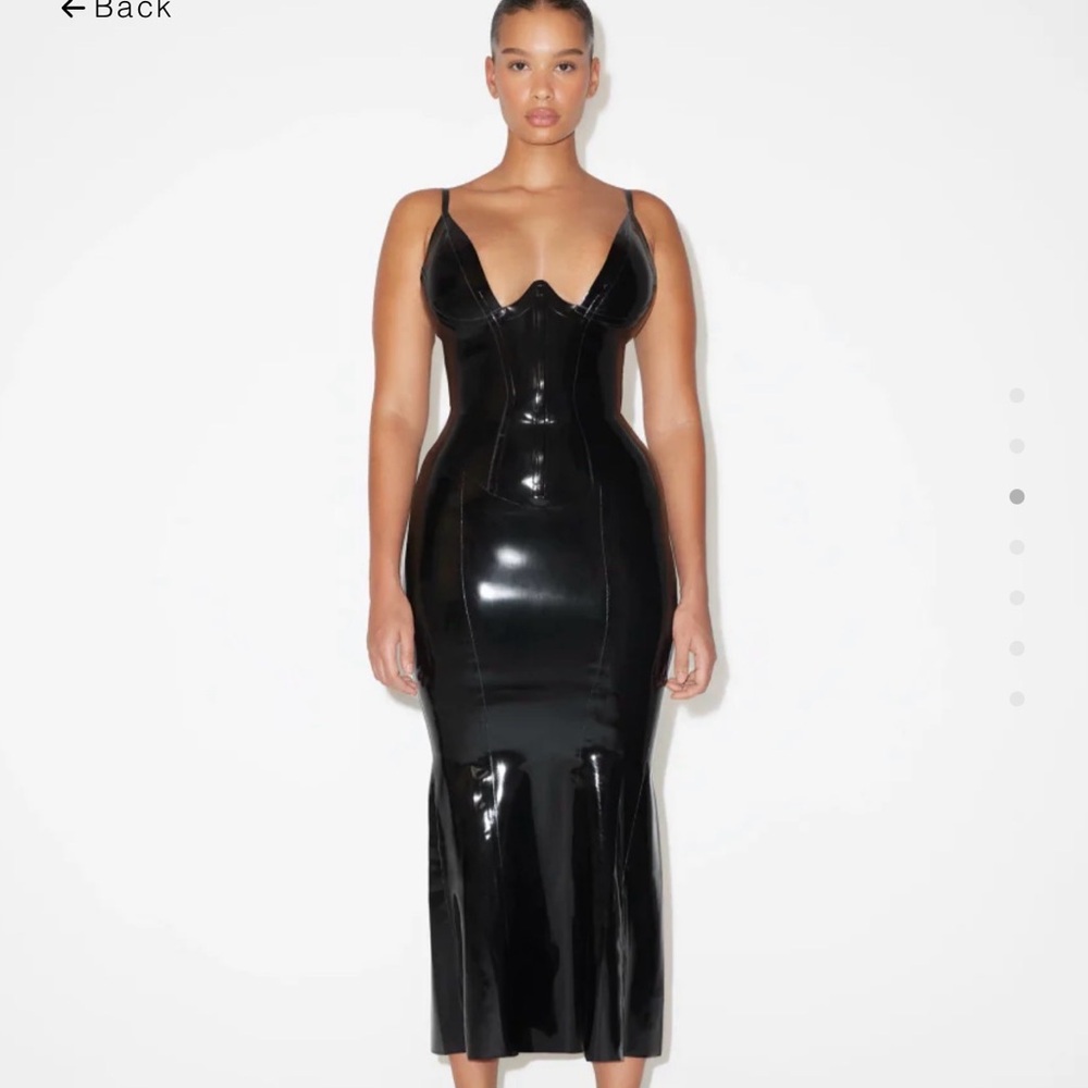Khy x Poster girl latex plunge tank top XXS - Picture 3 of 4